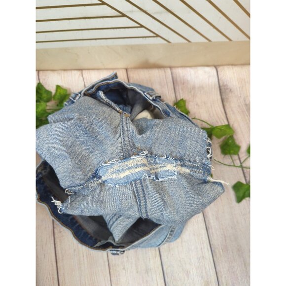 Abercrombie & Fitch Women's HIGH RISE 4" Distressed Shorts Size 27/4 READ - Picture 10 of 10